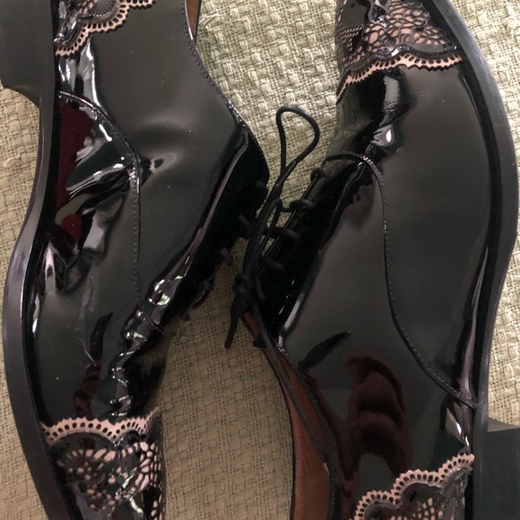 Valentino Black Patent leather Oxfords size 38 - Picture 9 of 13